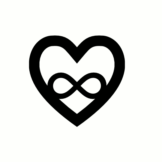 thx4bnu love heart infinite geometric GIF
