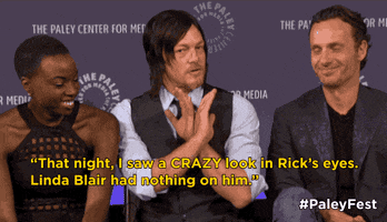 the walking dead GIF by The Paley Center for Media