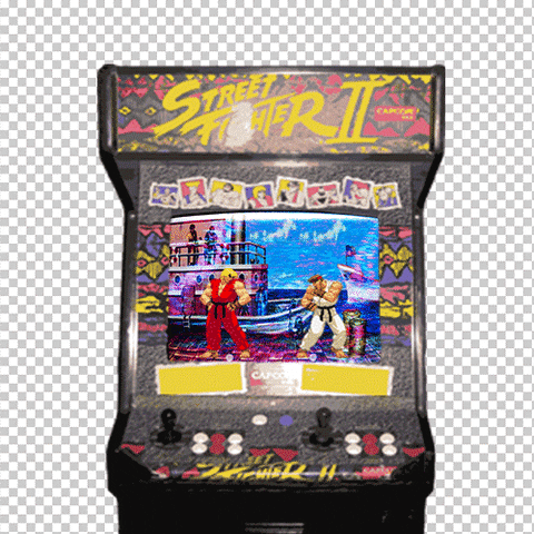 street fighter arcade GIF by kotutohum