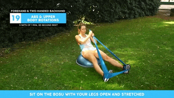 Resistance Band Outdoor Training GIF by fitintennis