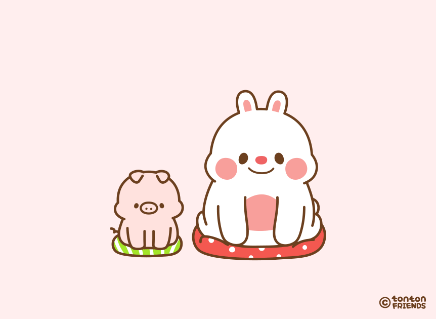 Thanks Bunny GIF by Tonton Friends Find & Share on GIPHY