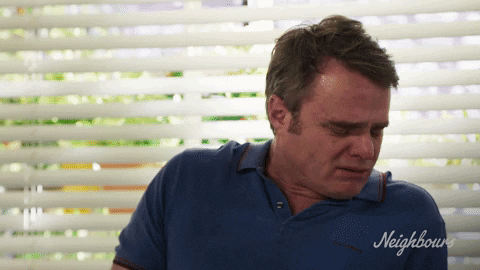 Disgusted Gary Canning GIF by Neighbours Official TV Show account