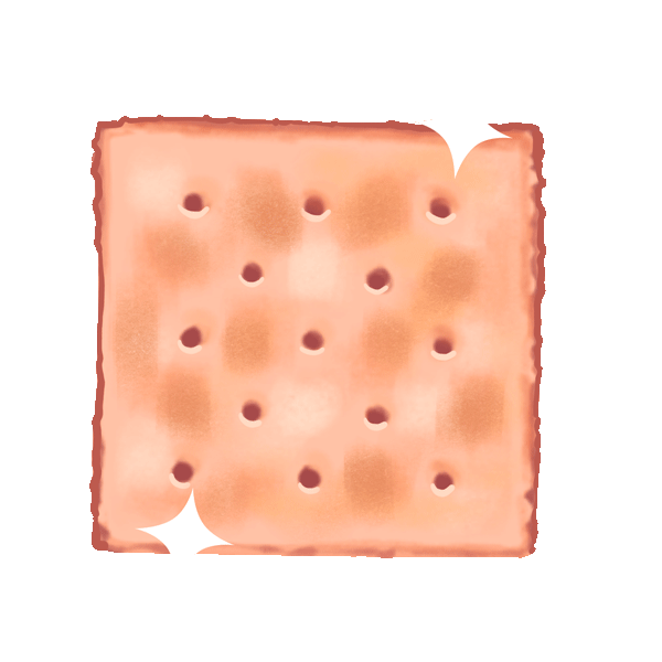 Crackers Saltine Sticker by laurelipsum for iOS & Android GIPHY