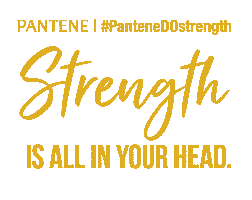 Pantenedostrength Sticker by panteneanz