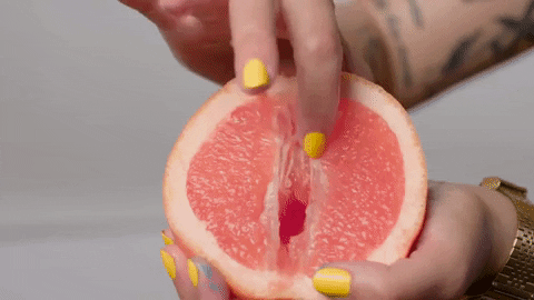 Grapefruit Fingering GIF by bjorn - Find & Share on GIPHY