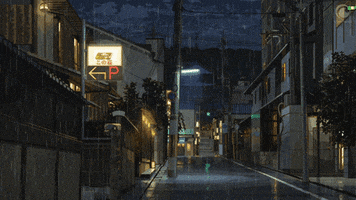 Family Rain GIF by PAWORKS