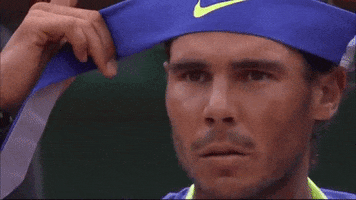 Getting Ready Rafael Nadal GIF by Tennis Channel