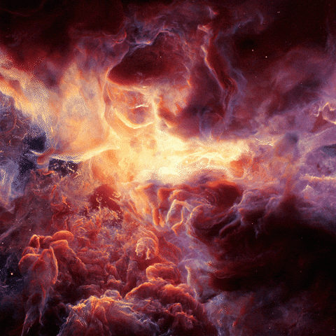 Observable Universe Space GIF by Teun van der Zalm