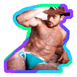 Cow Sticker by imoji