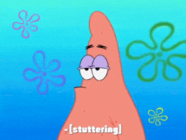 Stuttering Season 7 GIF by SpongeBob SquarePants