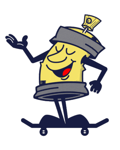 Skate Hiphop Sticker