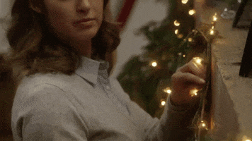 decorating the christmas cottage GIF by Hallmark Channel