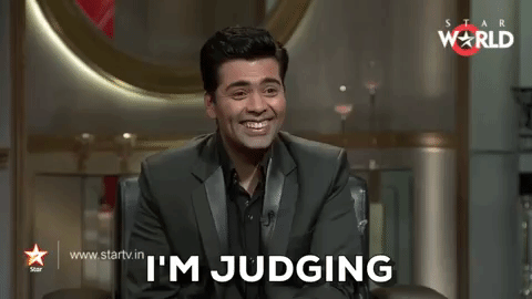 bollywood india indian judging kwk GIF