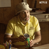wet hot american summer can of vegetables GIF by NETFLIX