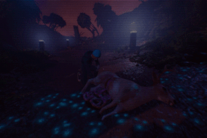 squirreldagger funny horror alien video game GIF