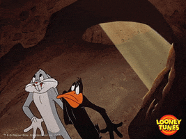 scared bugs bunny GIF by Looney Tunes