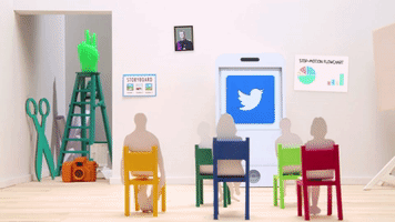 Sanderloopi animation instagram youtube training GIF