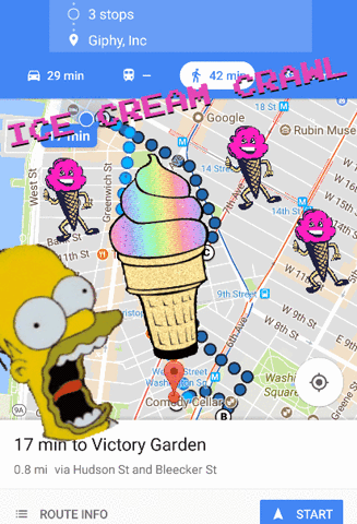 Ice Cream Crawl GIF by fiono