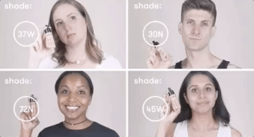 makeup shade foundation dermablend shade of makeup GIF