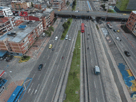 FabianBPhoto bogota hyperlapse campin dronelapse GIF