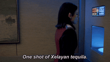 halston sage tequila GIF by The Orville