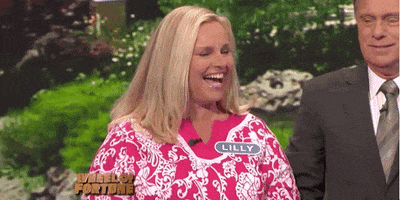 excited happy dance GIF by Wheel of Fortune