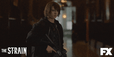 thestrainfx fight smile fx fighter GIF