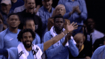 Happy Mike Conley GIF by NBA
