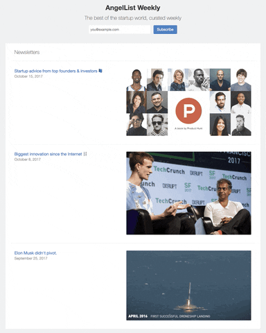 angellist newsletter GIF by Product Hunt