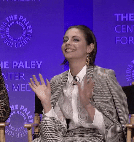 Willa Holland Shrug GIF by The Paley Center for Media