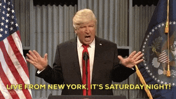 alec baldwin trump GIF by Saturday Night Live