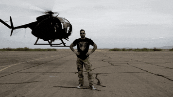Helicopter Abandon Thread GIF by Black Rifle Coffee Company