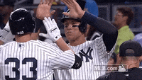High Five Texas Rangers GIF by MLB - Find & Share on GIPHY