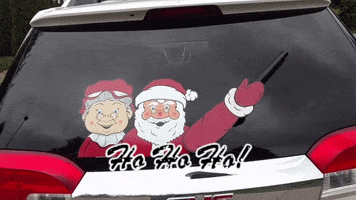 ho ho ho christmas GIF by WiperTags