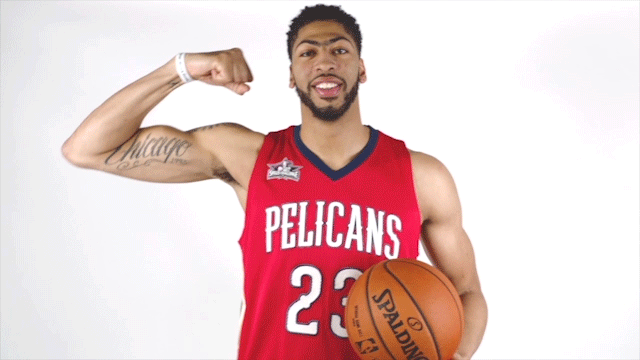 Flexing Anthony Davis By Nba Find And Share On Giphy 