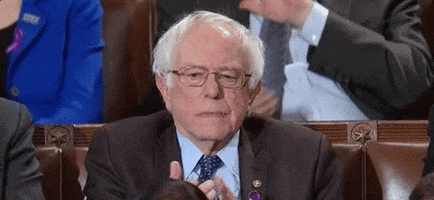 Meh Bernie Sanders GIF by State of the Union address 2018