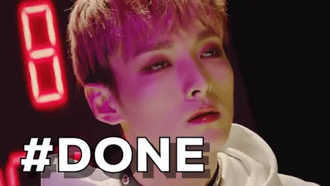 done k-pop GIF