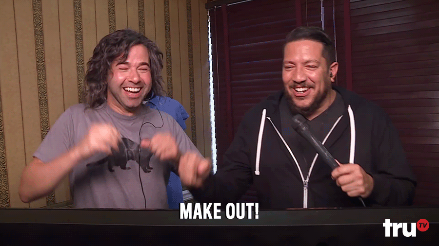 Make Out Impractical Jokers GIF by truTV Find & Share on GIPHY