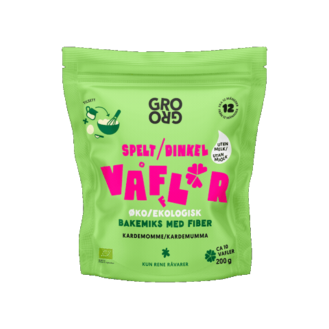 Vafler Sticker by GroGro