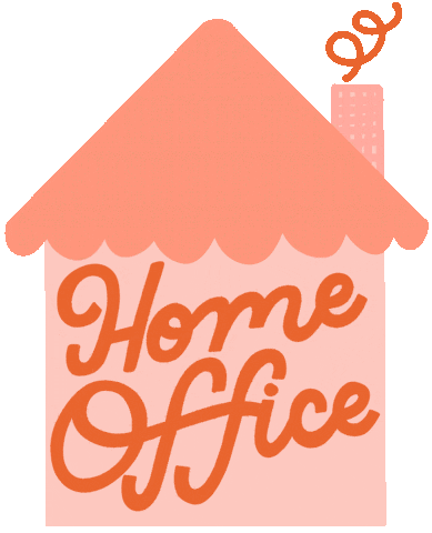 Work From Home Quarantine Sticker by glitterandbold