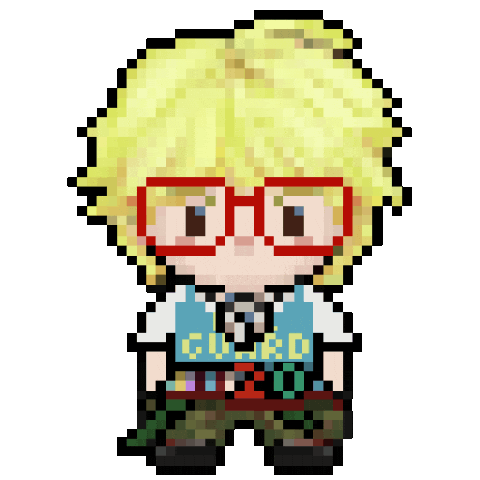 G Dragon Pixel Sticker