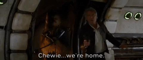 Chewie Were Home GIFs - Get the best GIF on GIPHY