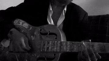 Black And White Guitar GIF by Dave Stewart