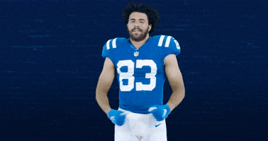 Flex Flexing GIF by Indianapolis Colts