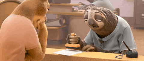 Slow Office GIF by Disney Zootopia - Find & Share on GIPHY