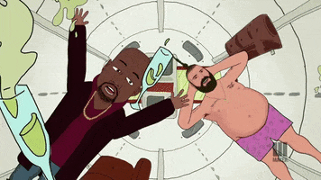 Floating Kanye West GIF by Story Time with Fat Jew