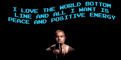 Kanye West Peace GIF