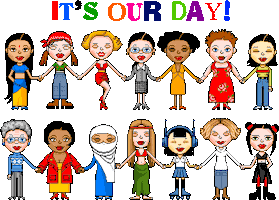 jmcdermott international women's day Sticker