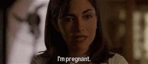 Image result for I'm pregnant gif