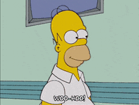 Happy Bart Simpson Gif Find Share On Giphy
